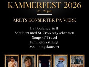 KAMMERFEST 2026 på værk
